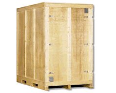 Transportes de Sande caja de madera